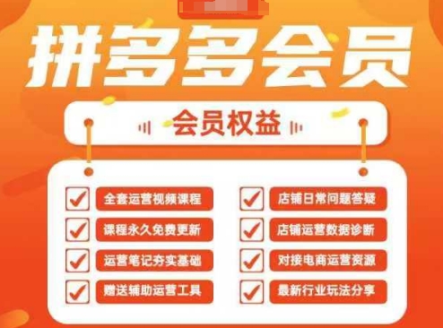 2025拼多多运营实战课,40节全流程教学,覆盖拼多多运营全链路-青年创业网